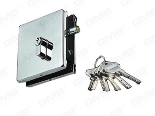Cerraduras de seguridad de seguridad de puertas de vidrio comercial de acero inoxidable (054)