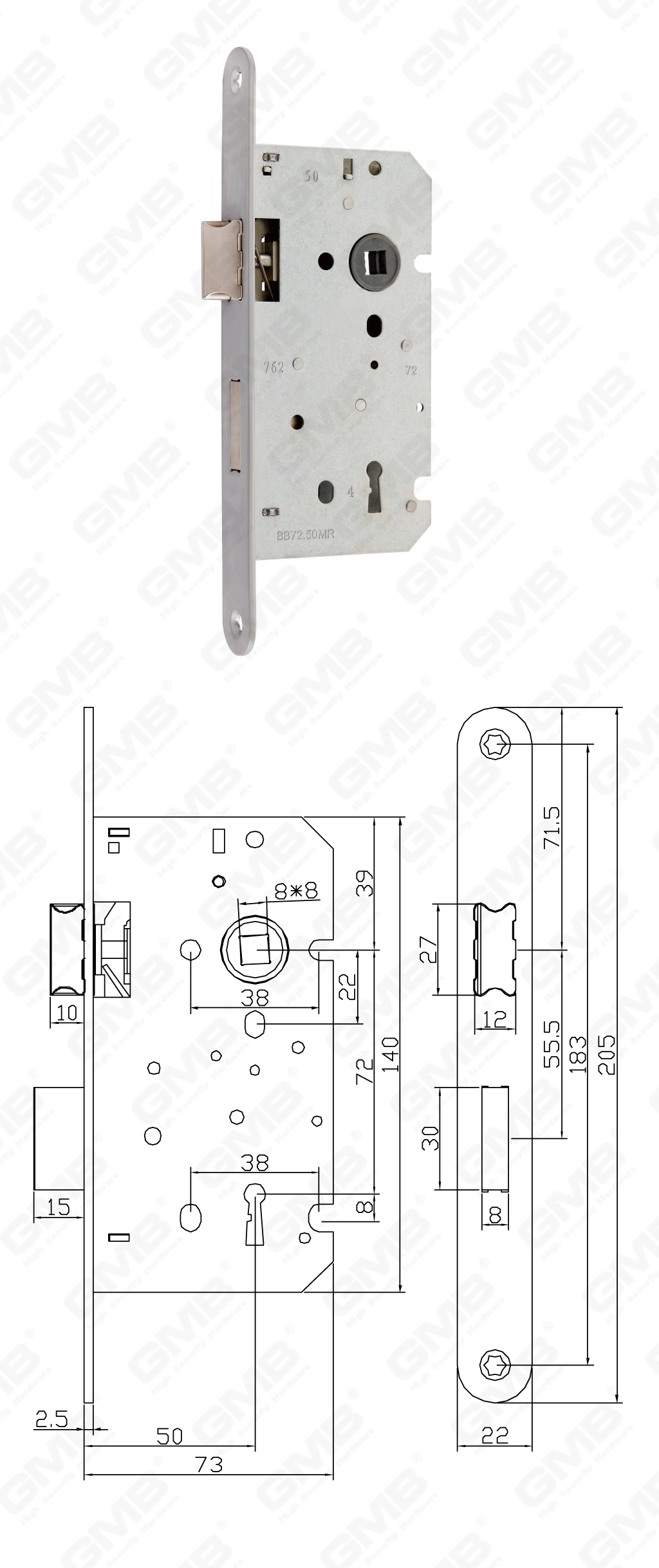 02 Bloqueo de mortaja 第二 部分 _BB.72.50MR-90