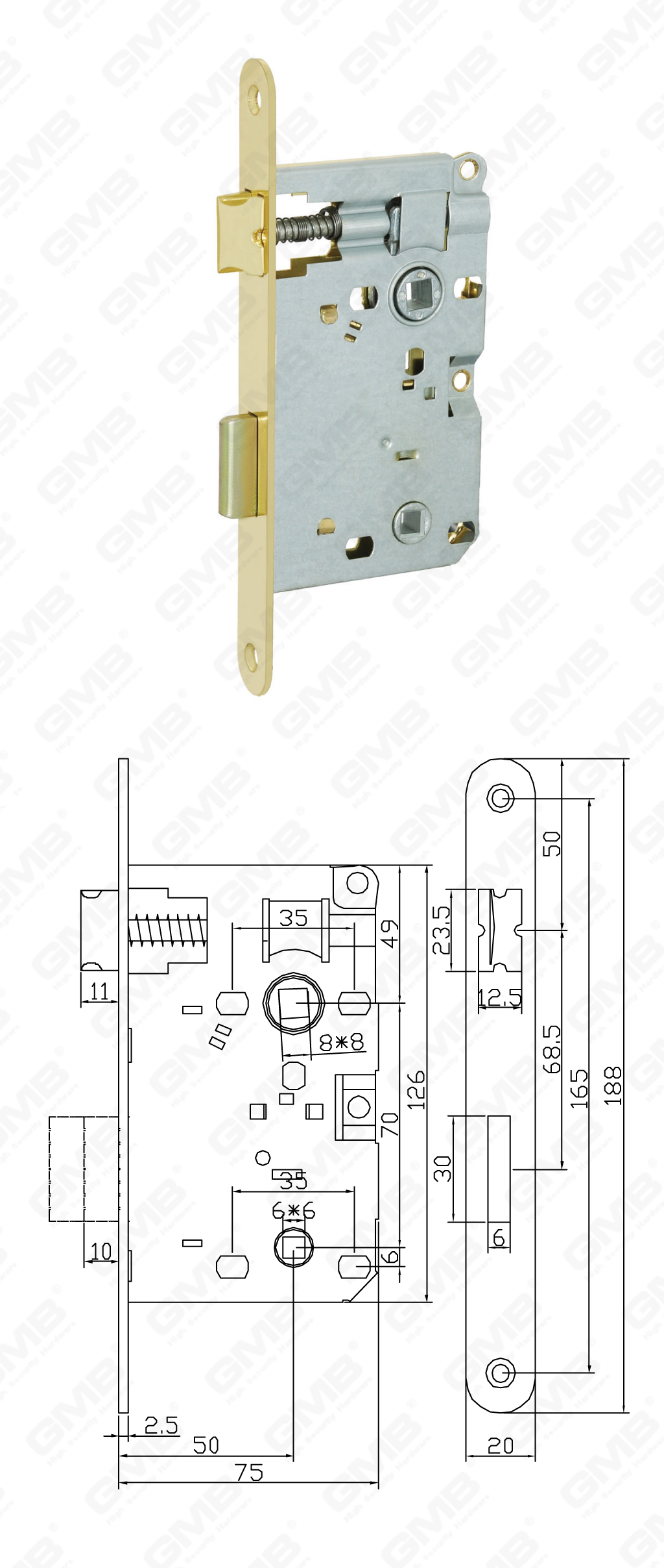02 Cerradura de embutir第三部分_6459-70