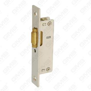 Cerradura de puerta de aluminio de alta seguridad Cerradura de rodillo de cerradura estrecha Cuerpo de cerradura (1202)