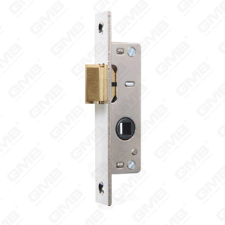 Cerradura de puerta de aluminio de alta seguridad Cerradura estrecha Agujero de WC Cuerpo de cerradura (1205L)