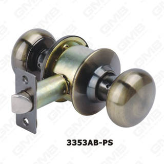 Gran resistencia y durabillidad ANSI Estándar Standard Cylindrical Knob Lock Series (3353AB-PS)