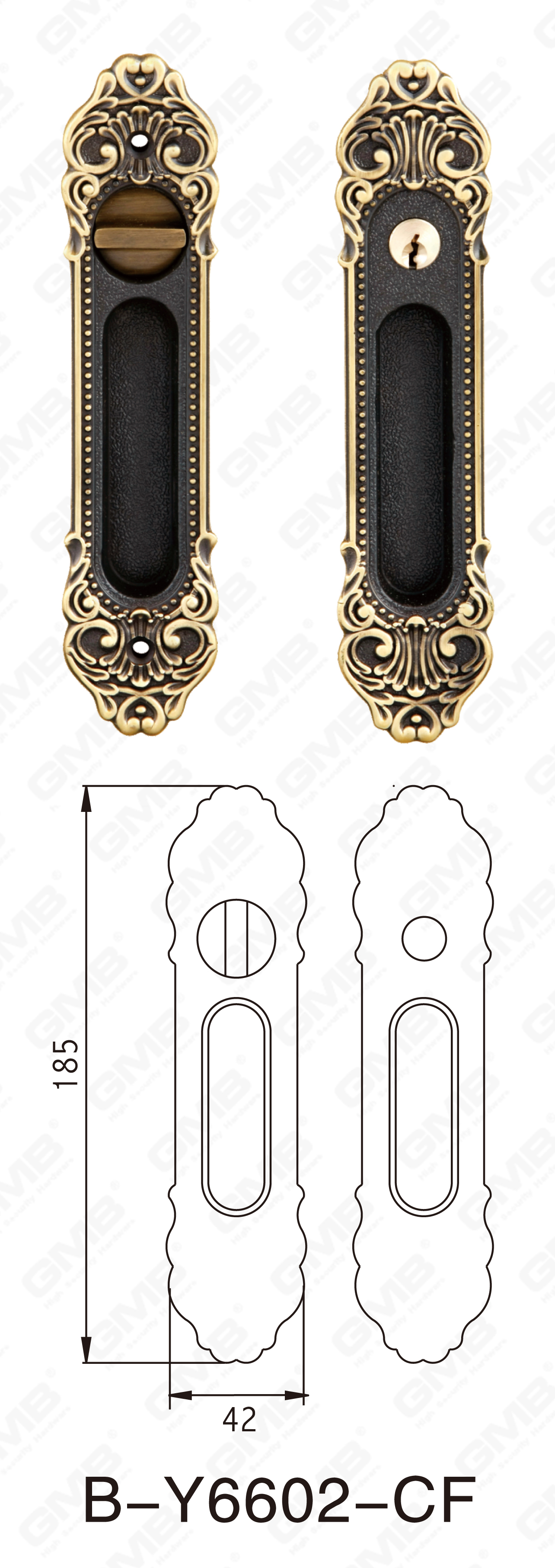 06 Brass Handle_B-Y6602-CF-72