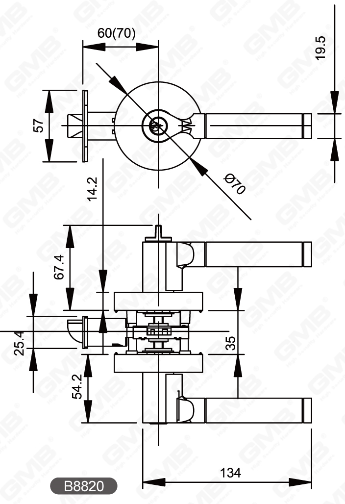 02 Serie de bloqueo de palanca tubular de alta resistencia-30-30