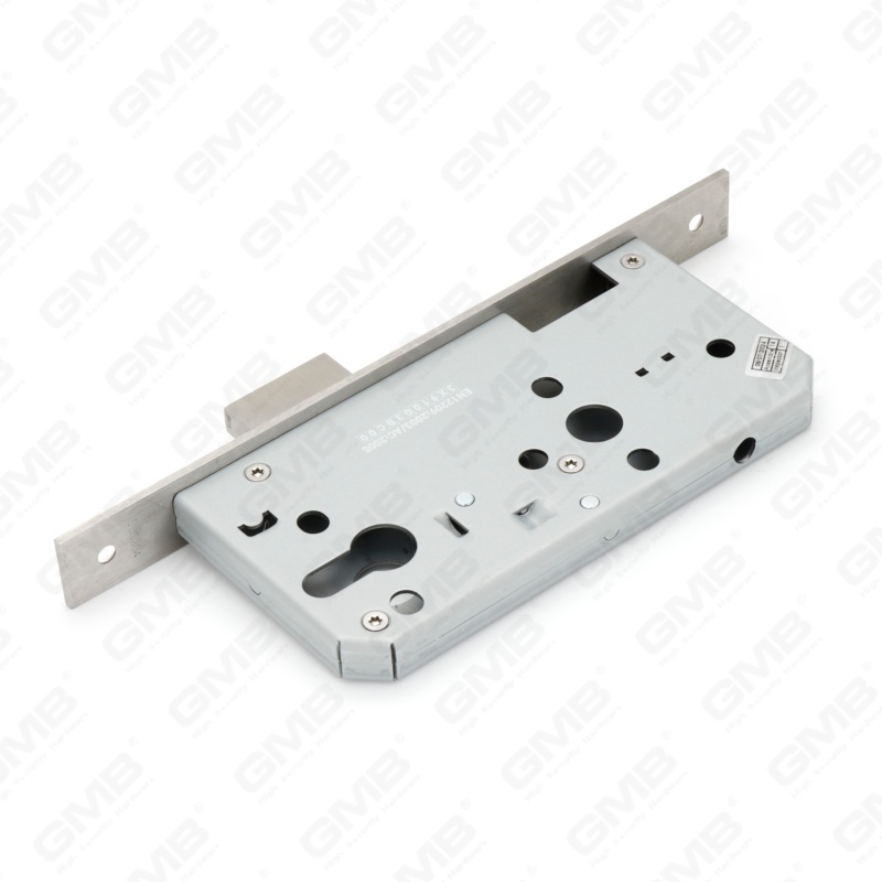 Cerradura de puerta de embutir comercial de acero inoxidable SUS de marco resistente al fuego Euro de seguridad estándar CE UL (Serie 72ZD)
