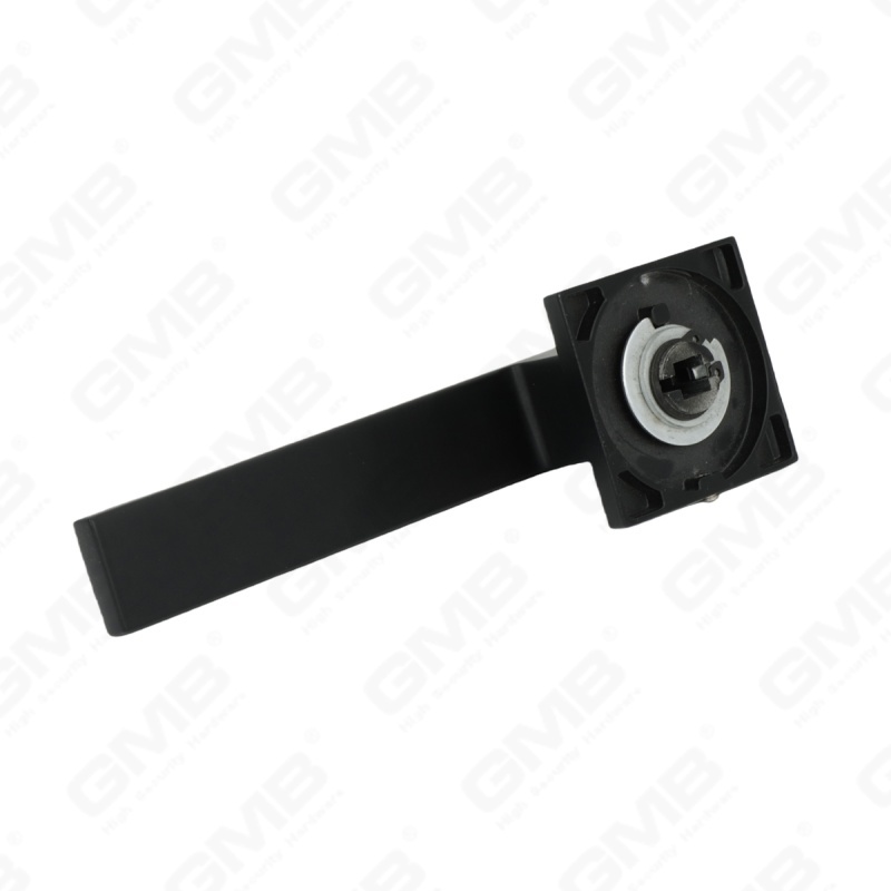 Nueva decoración moderna de la casa manija de puerta de aluminio en roseta redonda