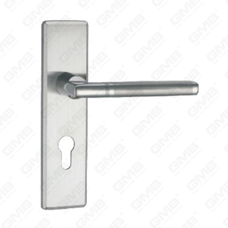 Manija de palanca de la palanca de la puerta de acero inoxidable de alta calidad #304 (HM512-HK11-SS)
