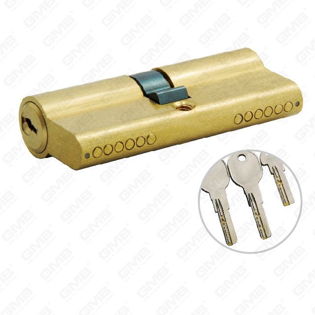 Cilindro de alta seguridad con llave de construcción Cilindro de alta seguridad de alta calidad con llave de latón para puerta [GMB-CY-36]