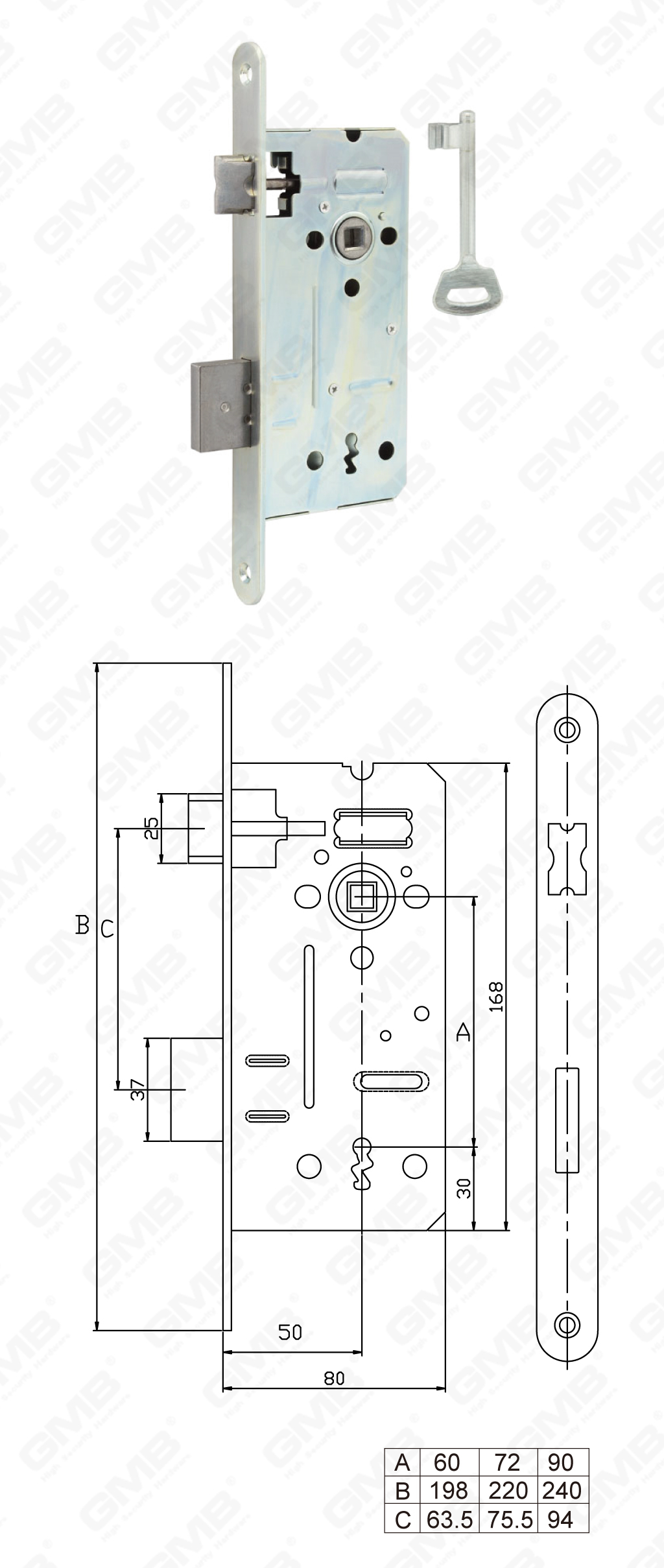 02 Cerradura de embutir第五部分_Z65Z-Z75Z-Z95Z-02