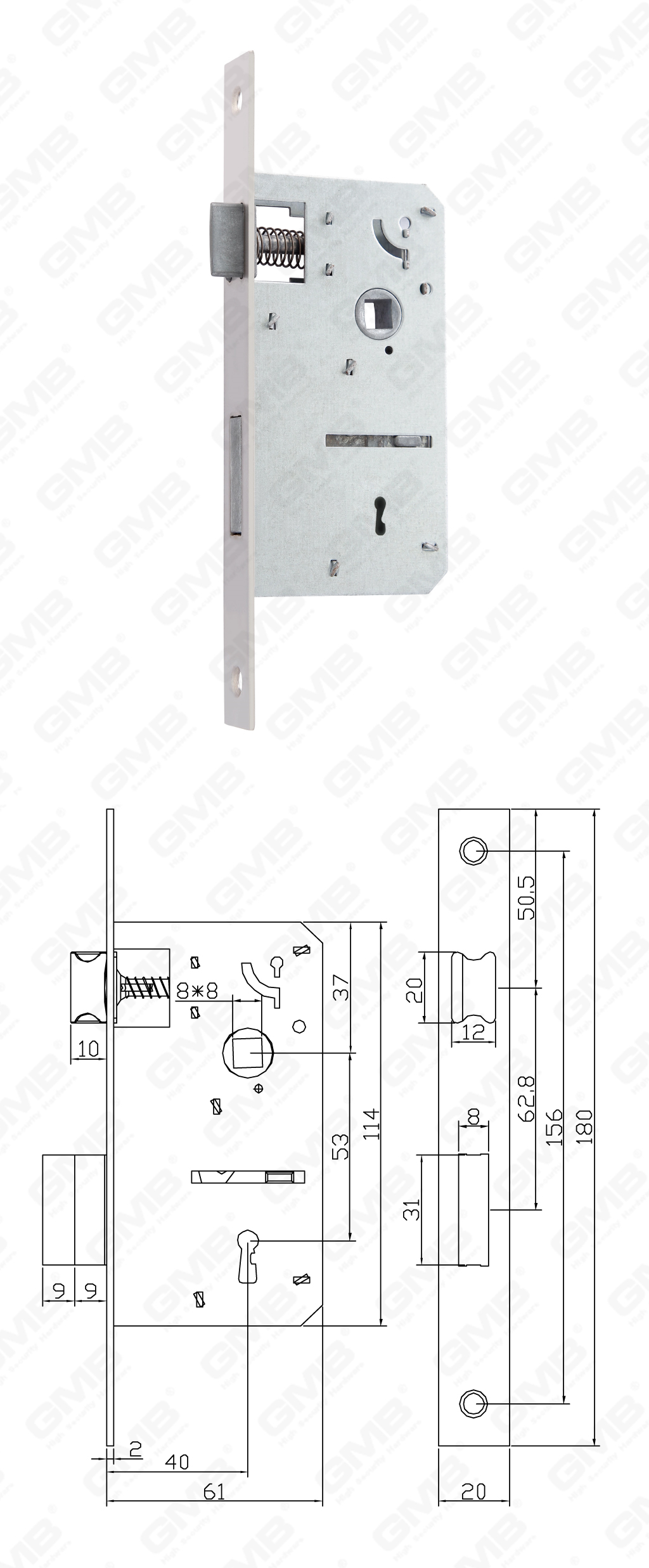 02 Bloqueo de mortaja 第三 部分 _JH1002K-98