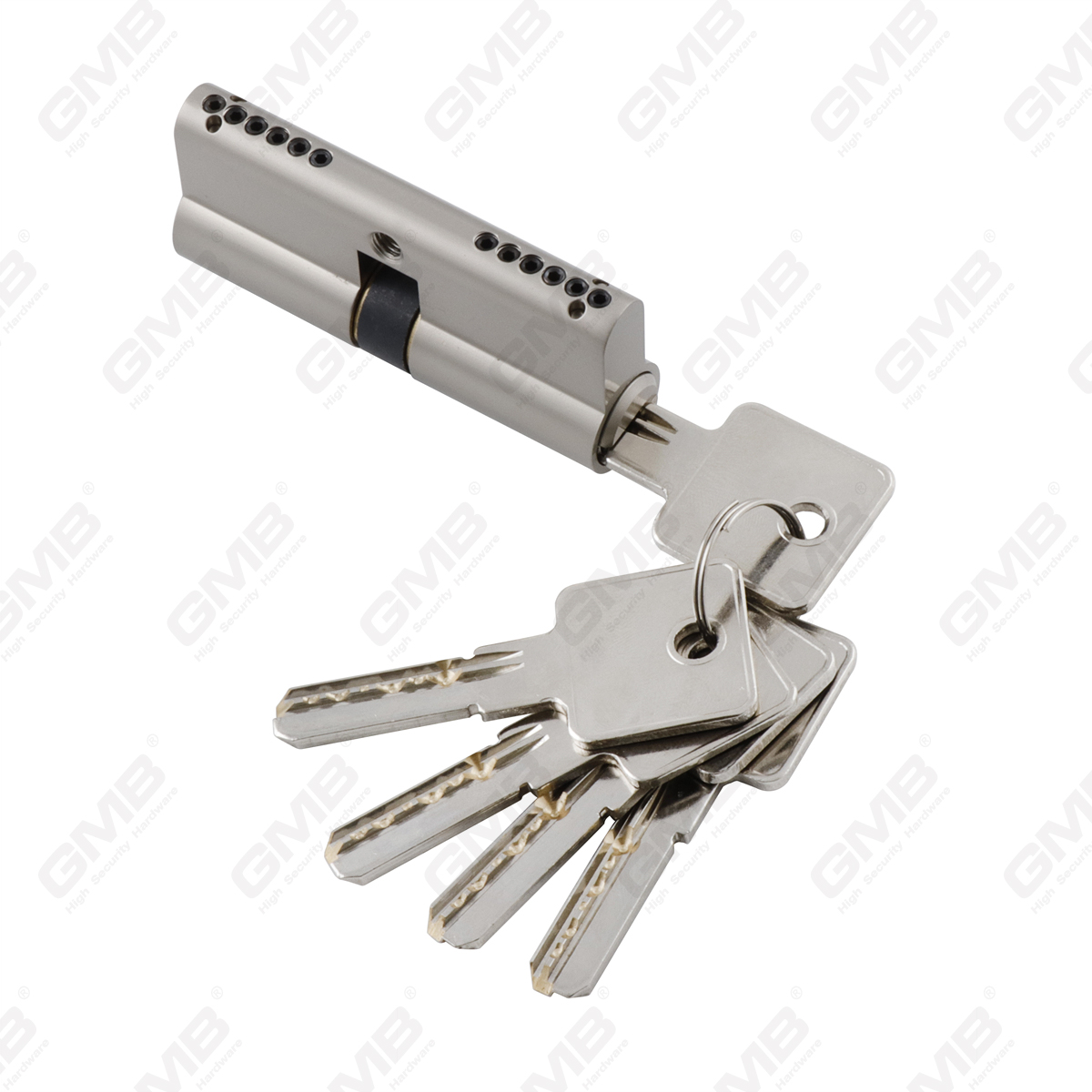 Cilindro de latón de seguridad con estructura desmontable (GMB-CY-47)