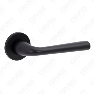 Nueva decoración moderna de la casa manija de puerta de aluminio en roseta redonda