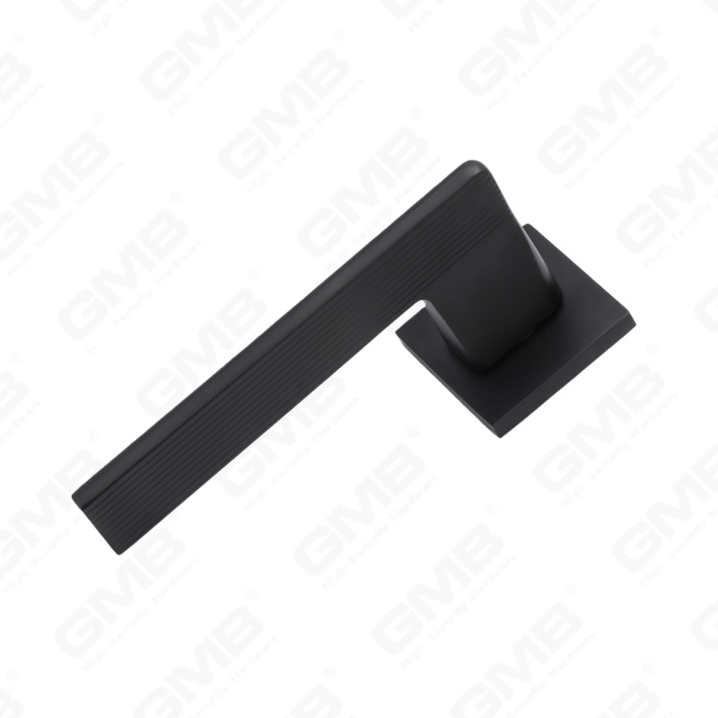 Nueva decoración moderna de la casa manija de puerta de aluminio en roseta redonda