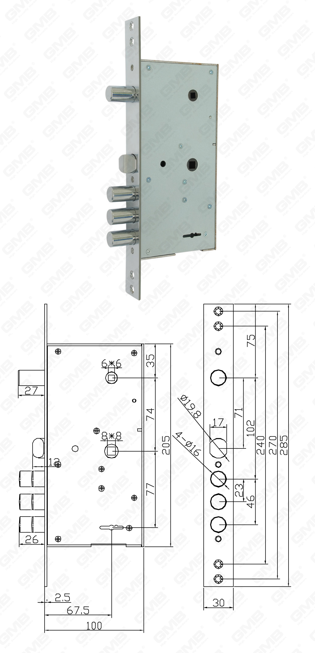 01 Mortis de alta seguridad Lock_262RL-40