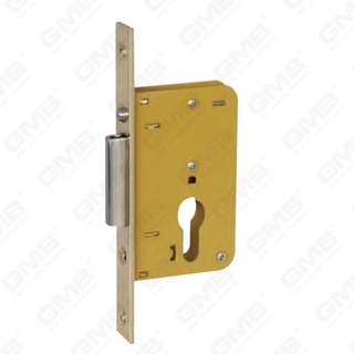 Cerradura de puerta embutida de alta seguridad Cuerpo de cerradura con orificio de cilindro de cerrojo de seguridad de acero (940A)