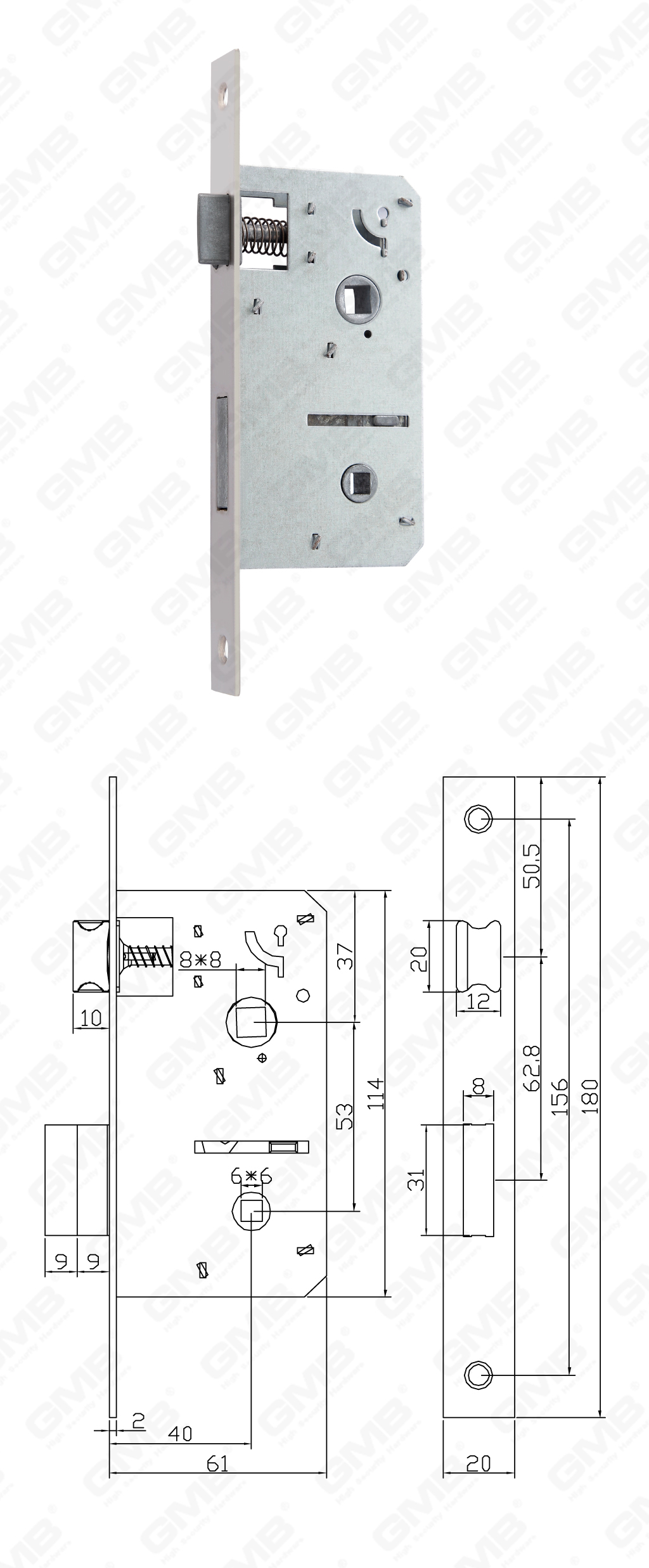 02 Bloqueo de mortaja 第三 部分 _JH1002B-102