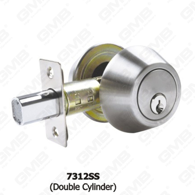ANSI Grado 3 Estándar de doble cilindro Cilindro Deadbolt (7312SS) 