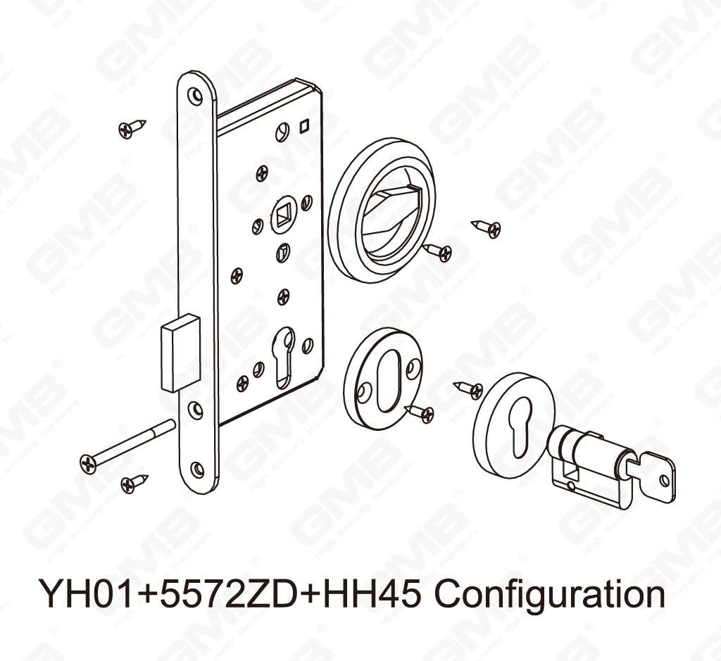 04 Lock_4072ZD-28 de acero inoxidable_4072ZD