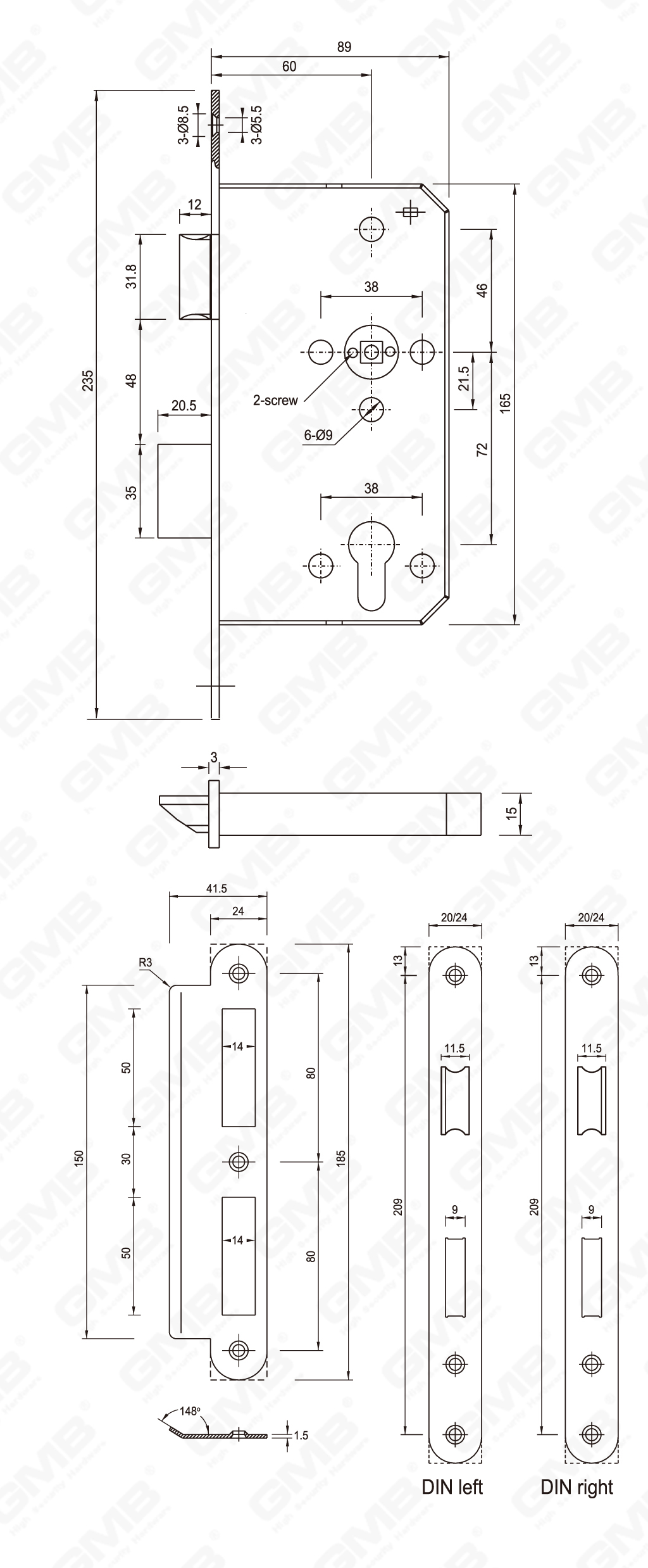04 Steel Lock_6072A-L-42