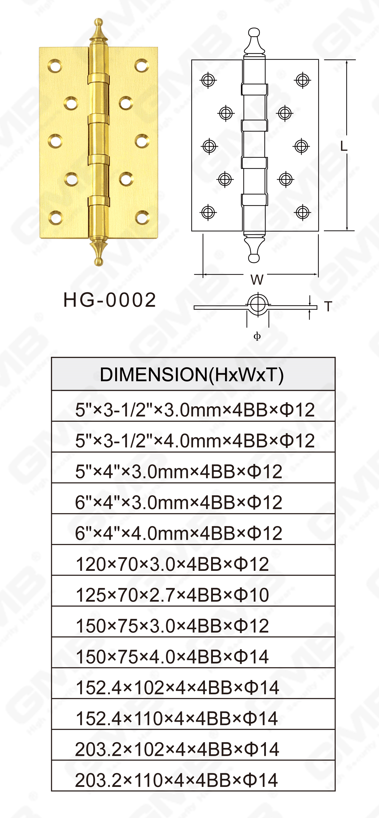Brass Hinge Series_HG-0002-04