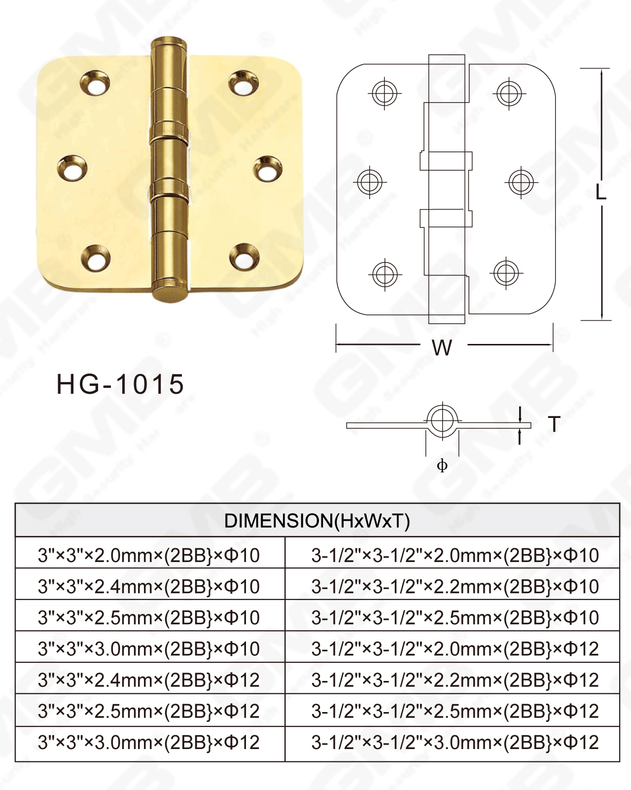 Brass Hinge Series_HG-1015-35
