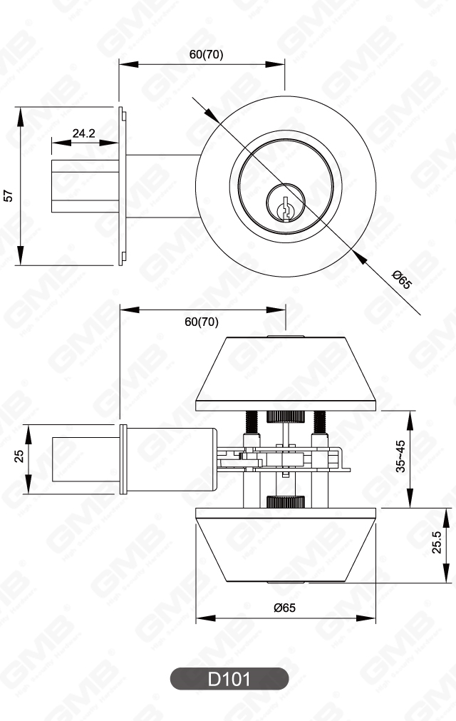 04 Deadbolt Lock Series-04