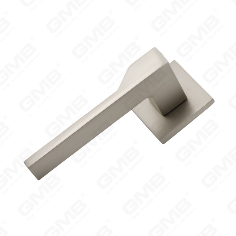 Nueva decoración moderna de la casa manija de puerta de aluminio en roseta redonda