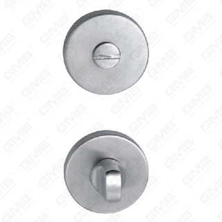 Manija de palanca de la palanca de la puerta de acero inoxidable de alta calidad Manija de hardware WC Thumb Turn Pandilla (AH13)