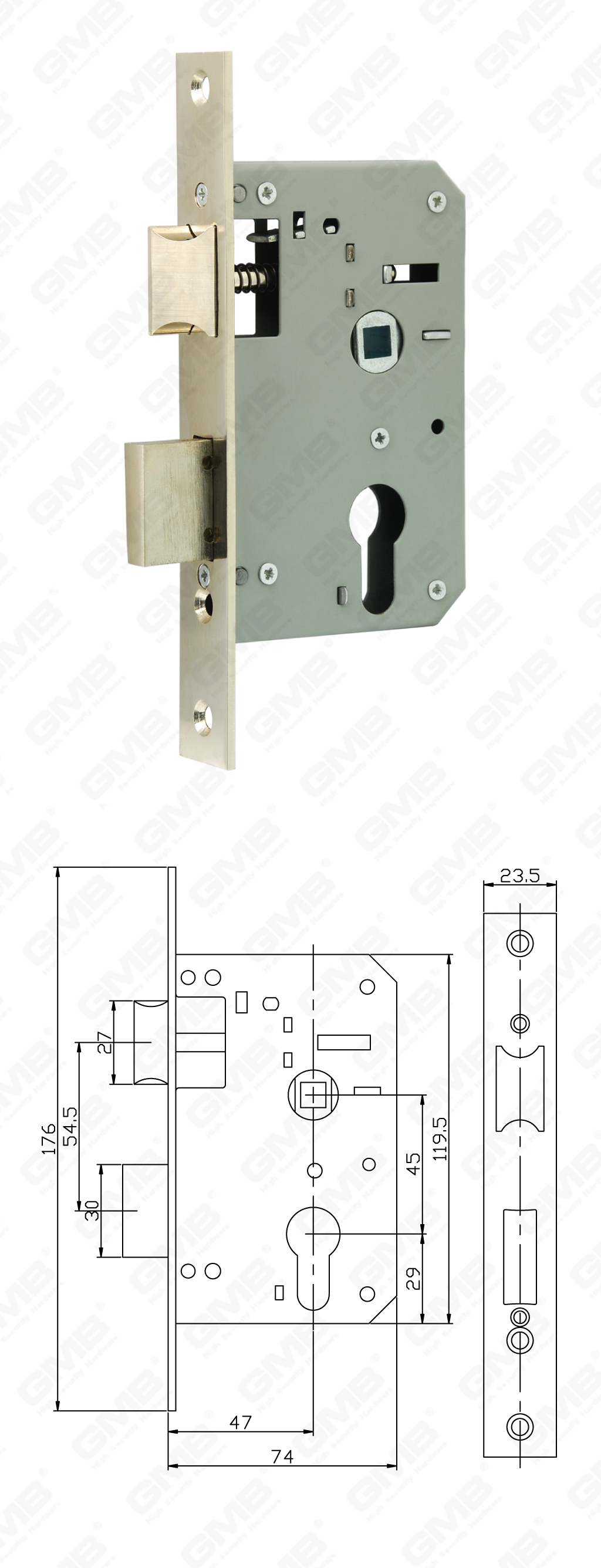 02 Cerradura de embutir第五部分_9045-45-102