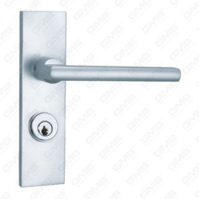 Tirador de puerta de aluminio oxigenado en la placa de la placa de la manija de la puerta (G361-G25)