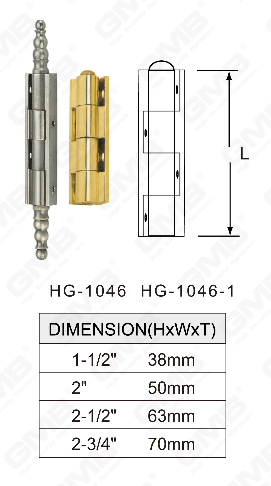 Serie de bisagras de lat&oacute;n_HG-1046 HG-1046-1-89