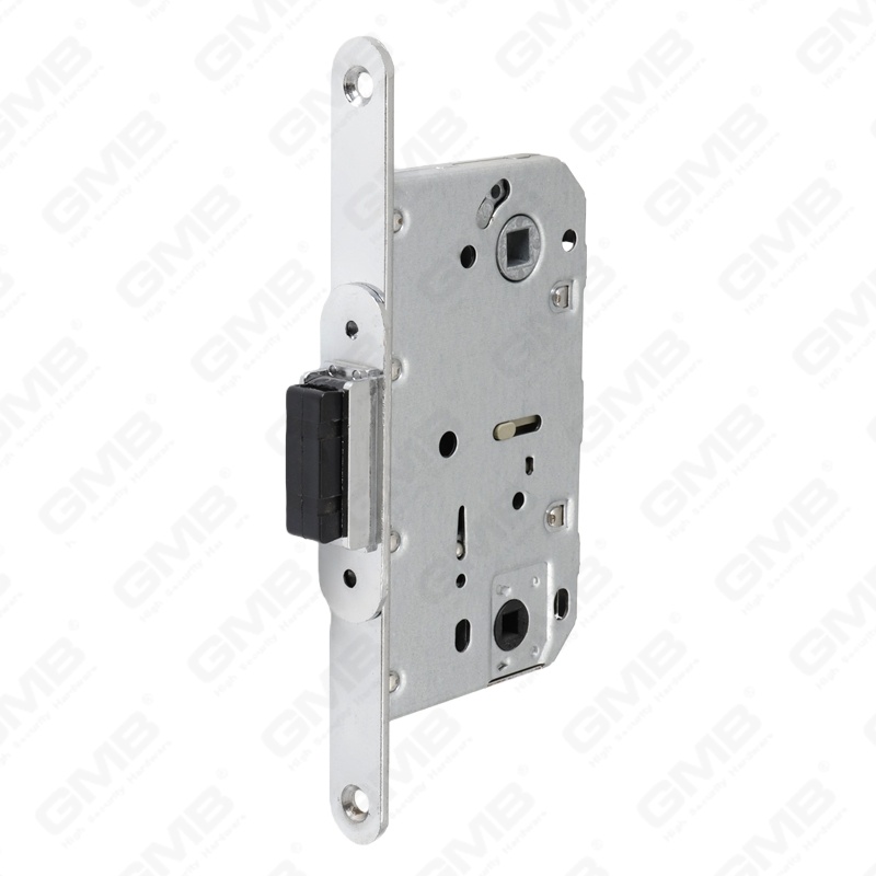 Cerradura de puerta de embutir de seguridad Pestillo magnético Cuerpo de cerradura magnética Placa de cierre diferente disponible (CX410B-S)