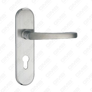 Manija de palanca de la palanca de la puerta de acero inoxidable de alta calidad #304 (HM513-HK53-SS)