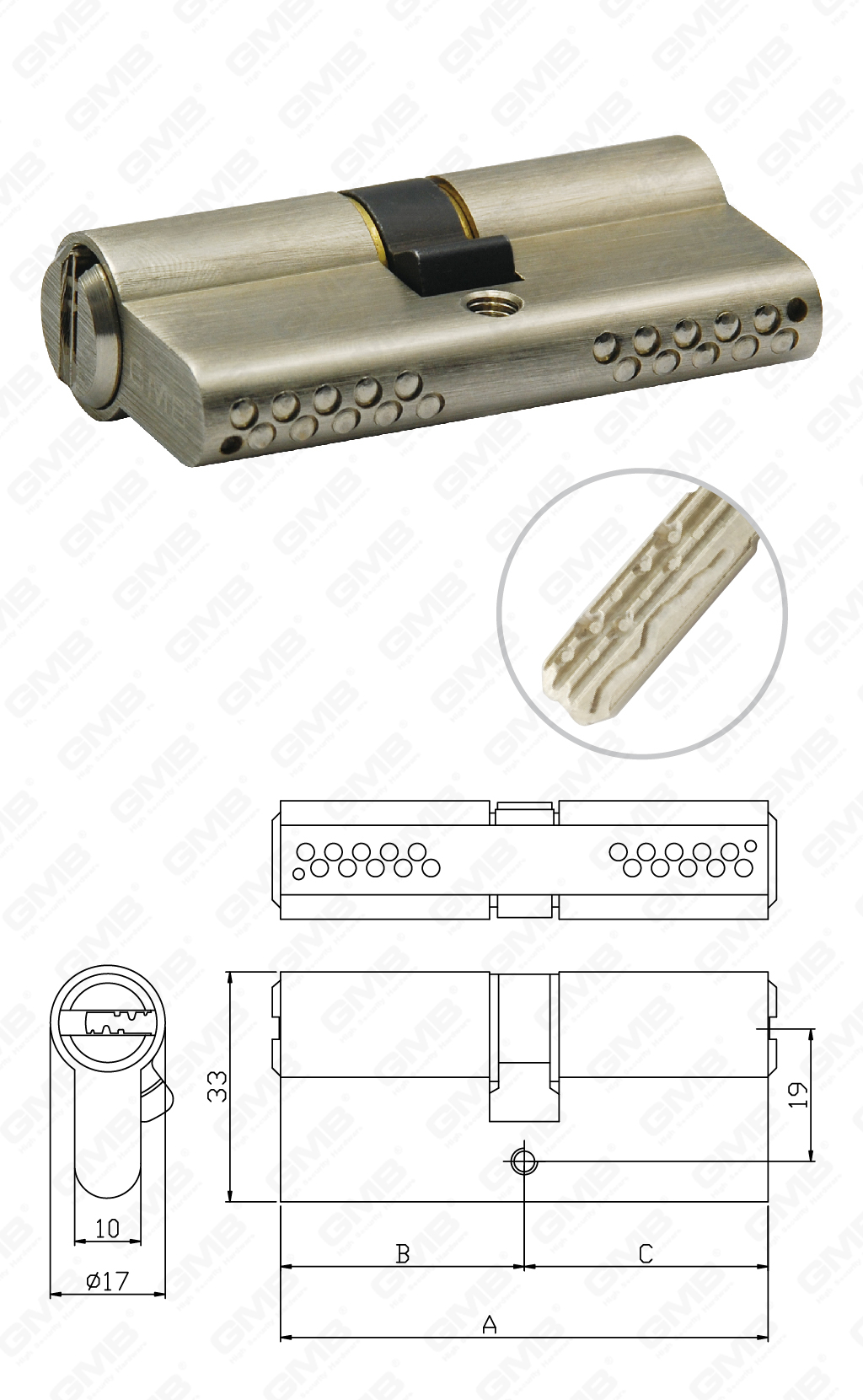 03 Cilindro de Alta Seguridad_GMB-CY-26-14