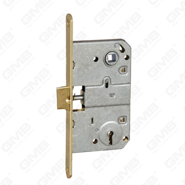Cerradura de puerta de embutir de alta seguridad / Pestillo / Cuerpo de cerradura Placa de cerradero diferente disponible Llave de zamak (410K)