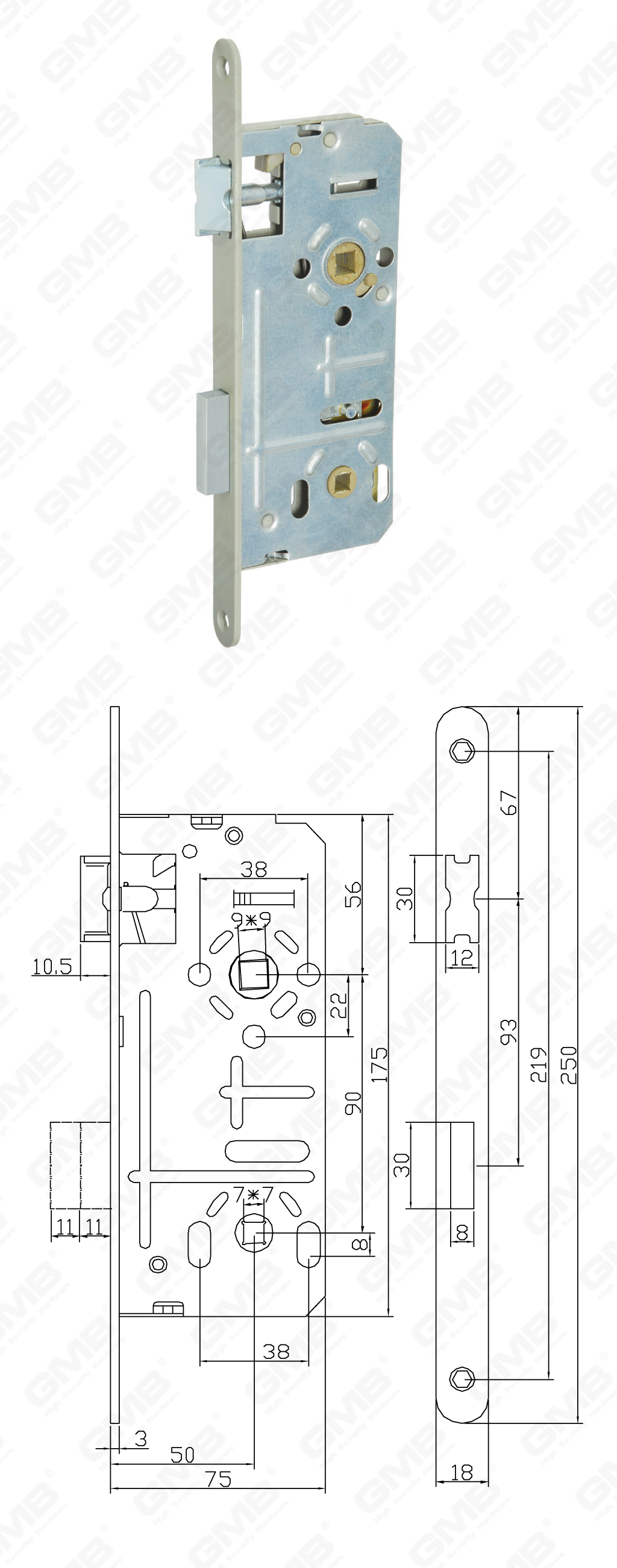 02 Cerradura de embutir第三部分_11#-68