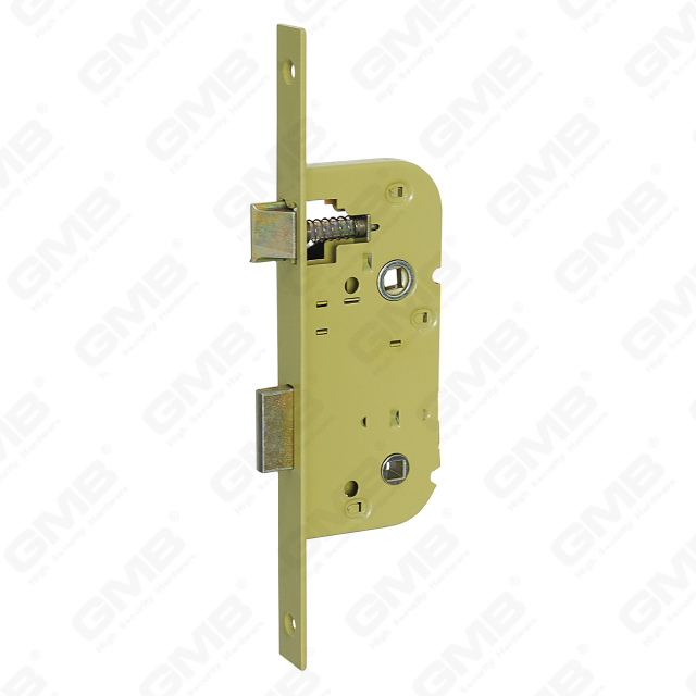 Cerradura de acero para puerta embutida de alta seguridad Cerradura de acero Zamak con orificio para wc Cuerpo de cerradura (240B-P-XT)