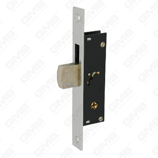 Cerradura de puerta de aluminio de alta seguridad Cerradura estrecha con cuerpo de cerradura de cerrojo (1684CD)