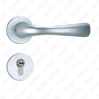 Manija de aluminio oxigenada en la manija de la puerta del plato (GF8411-G86)
