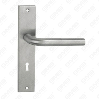 Manija de palanca de la palanca de la puerta de acero inoxidable de alta calidad #304 (SH87-SY01-SS)