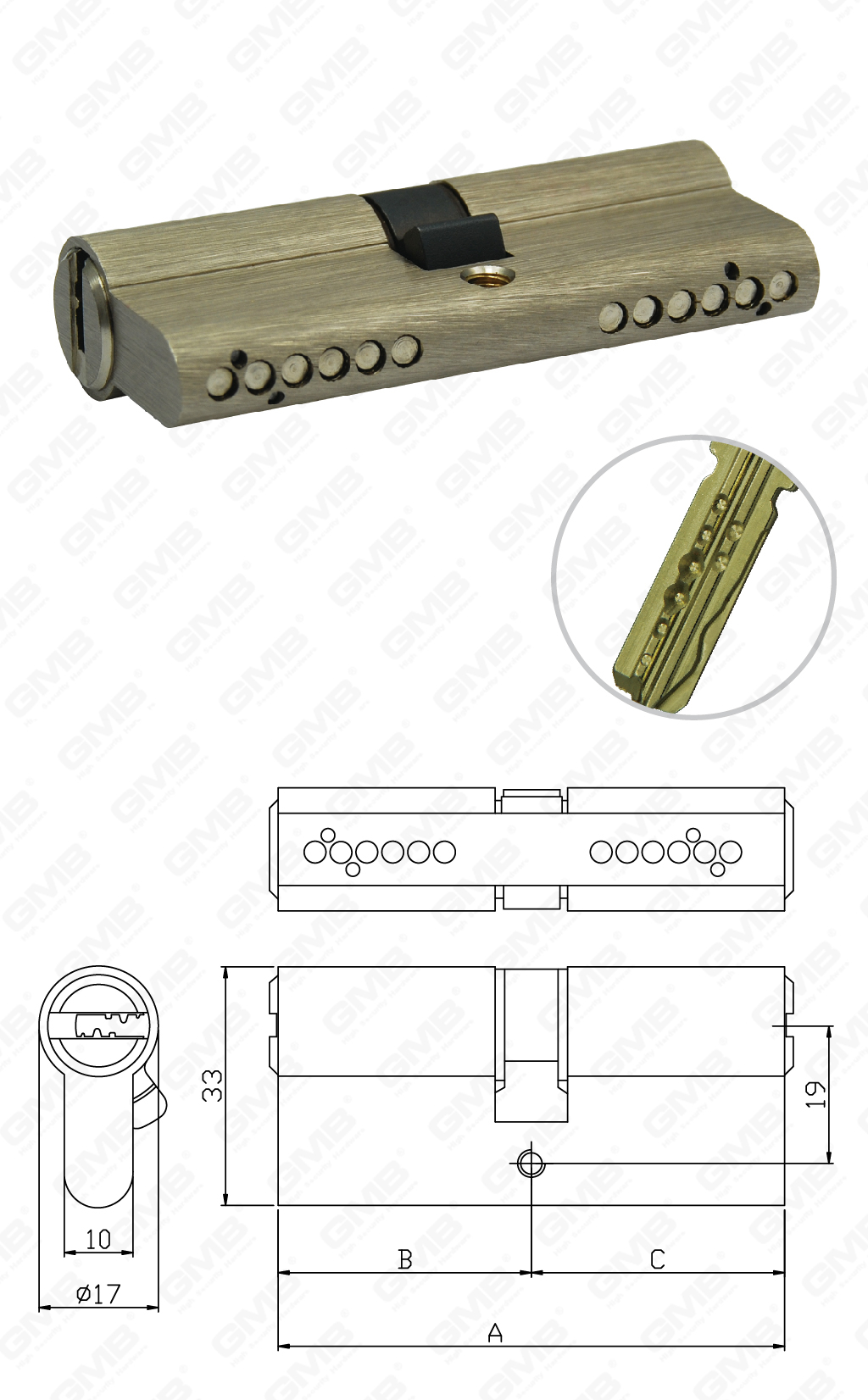 03 Cilindro de Alta Seguridad_GMB-CY-27-16
