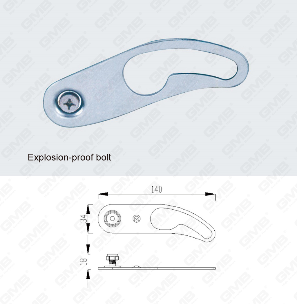 01 Mortis de alta seguridad Lock_102-13 BLT-80 a prueba de explosiones