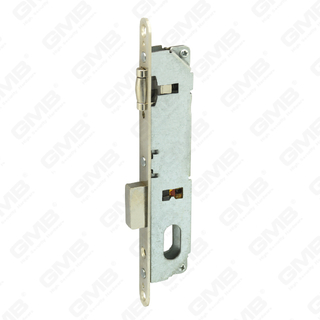 Pestillo de rodillo de cerradura de puerta estrecha de aluminio de alta seguridad Cilindro de cerradura estrecha Cuerpo de cerradura de acabado galvanizado estrecho (361-20RO)