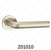 Asa de puerta de roseta de aluminio de aleación de zinc Zamak con roseta redonda (Z01010)