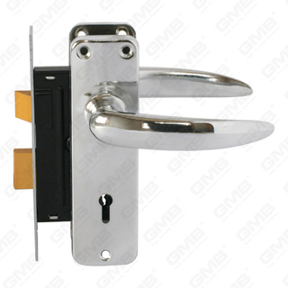 Juego de cerradura de puerta de alta seguridad con pestillo Juego de cerradura Manija de cerradura de caja de cerradura (910L)