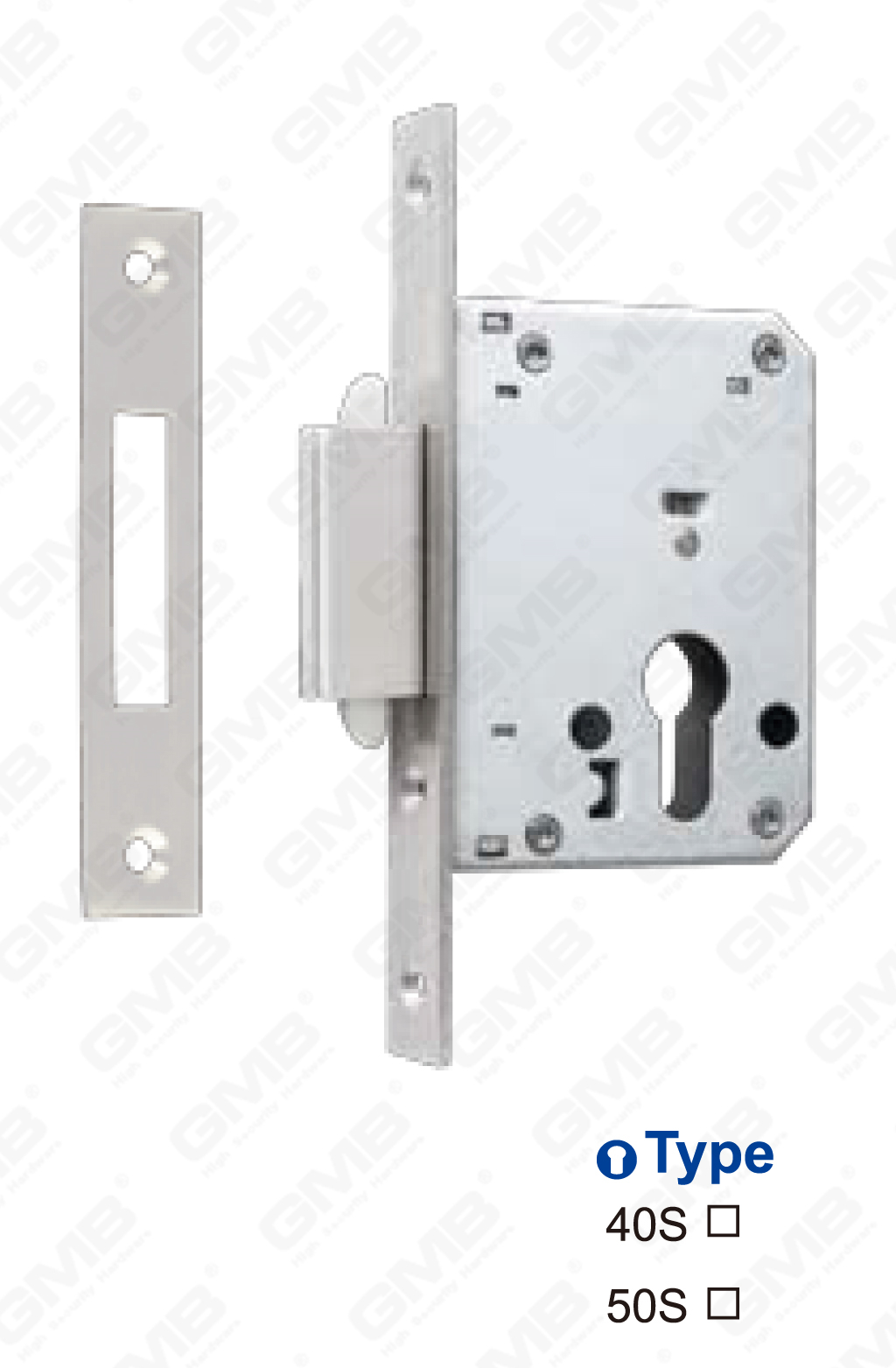 04 Lock_40s-49 de acero inoxidable