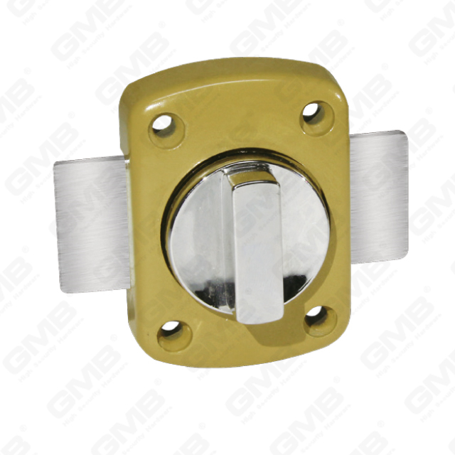 Seguridad Nigh Latch Lock Perilla giratoria de acero Deadbolt Rim Lock Cerradura de cilindro de borde (Serie X)