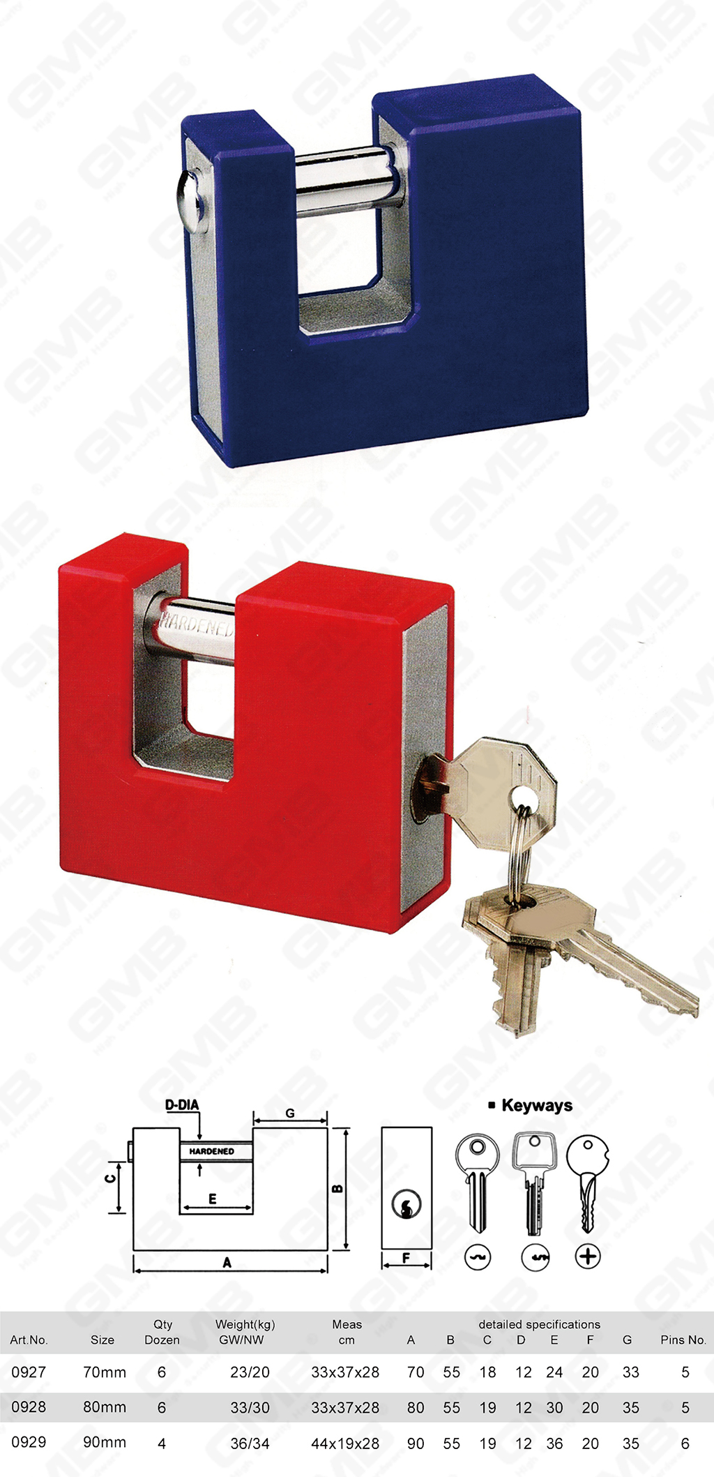 挂锁 网站 图 3_ 【092】 Candado rectangular cubierto de pl&aacute;stico-08