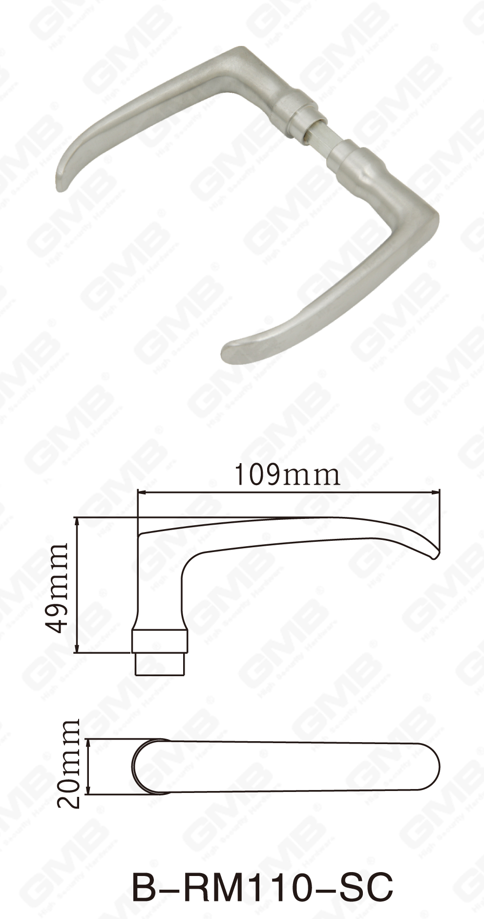 06 Mango de lat&oacute;n _B-RM110-SC-22