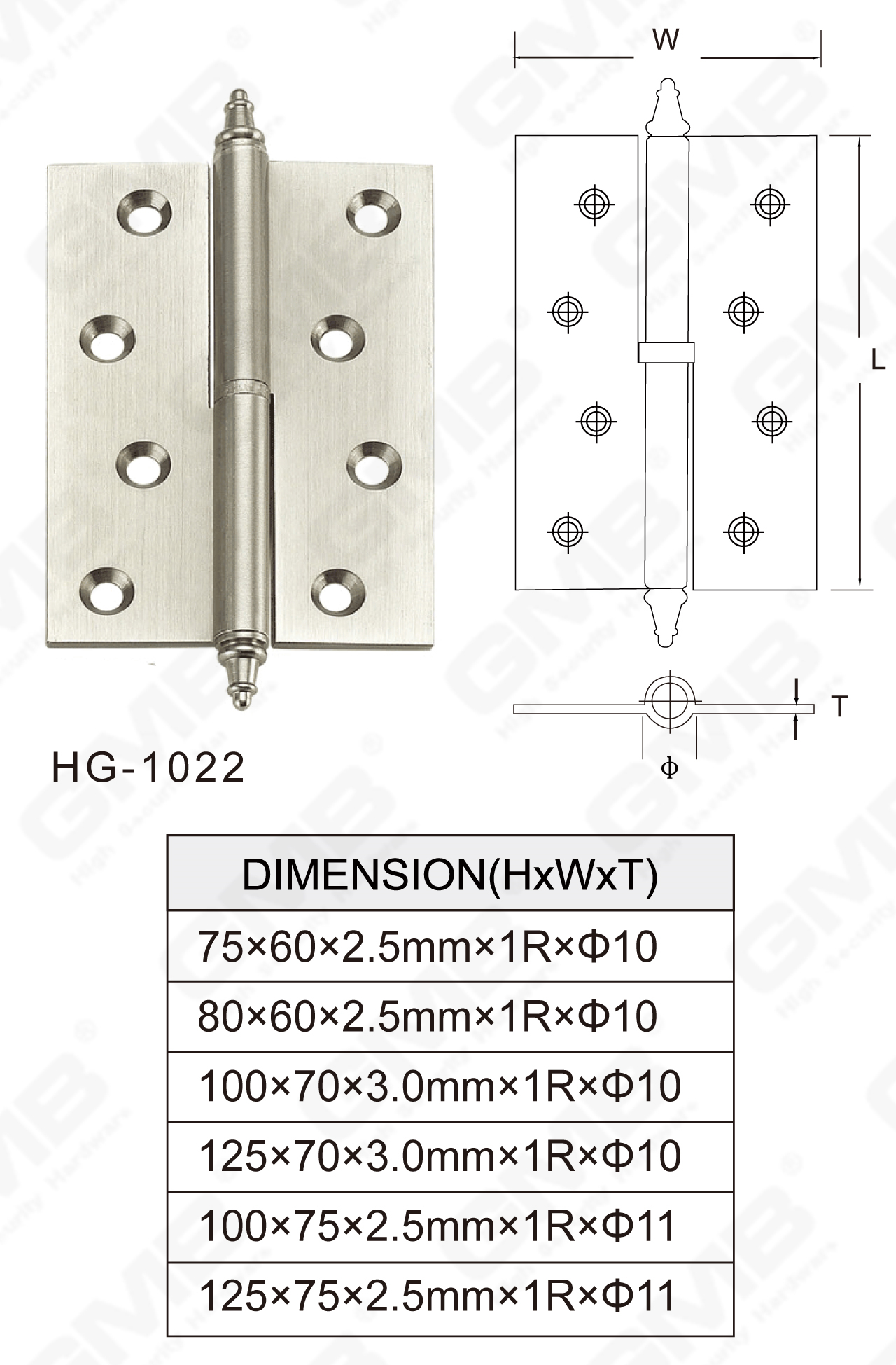 Brass Hinge Series_HG-1022-49